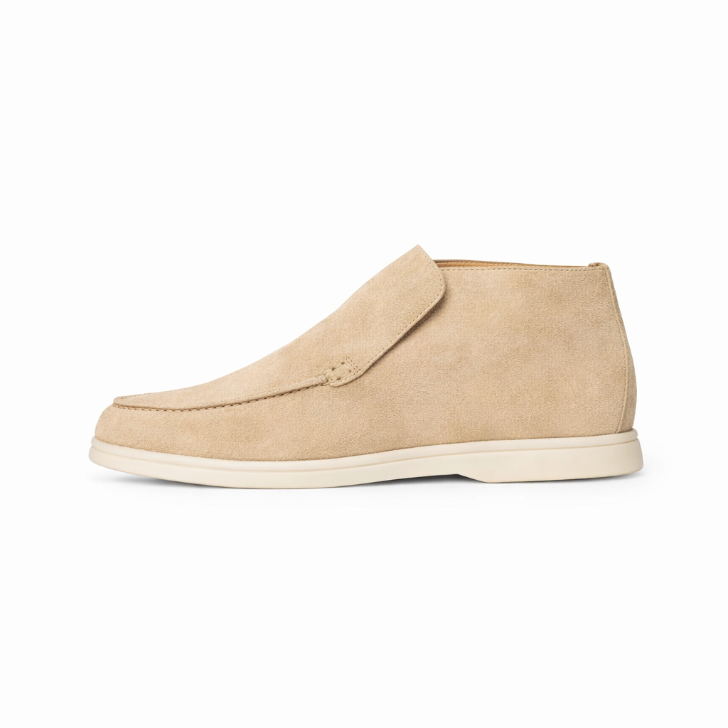 Elegante hoge suède Loafers