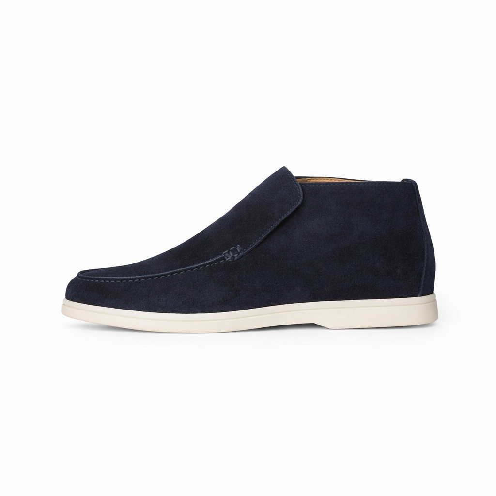Elegante hoge suède Loafers