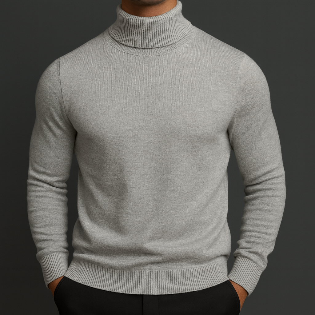 Elegant Wool Turtleneck