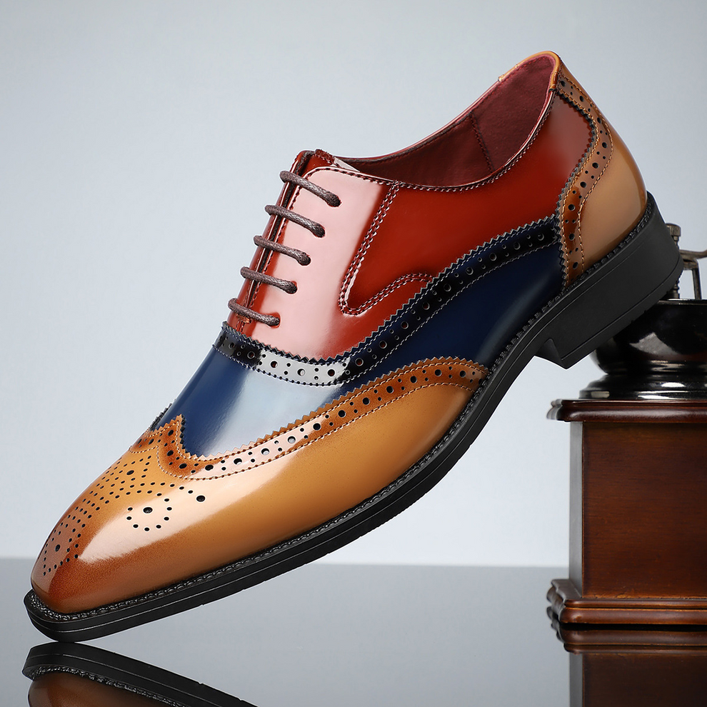 Elegant Leather Borgue Dress Shoes – Givalli