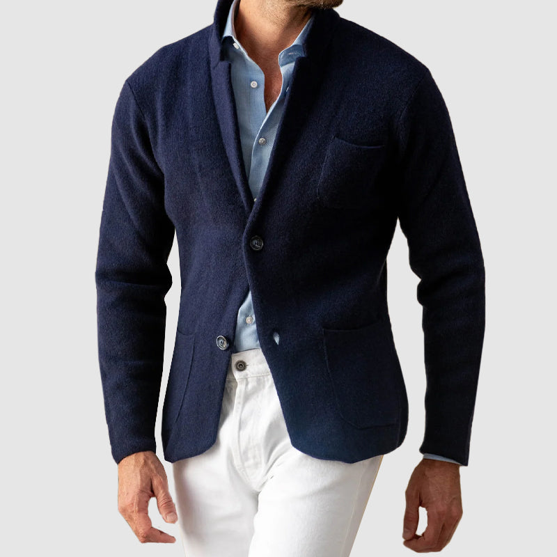 Elegante gilet lavorato a maglia