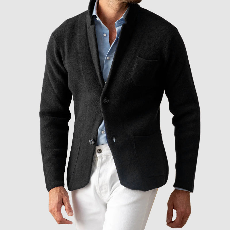 Elegante gilet lavorato a maglia