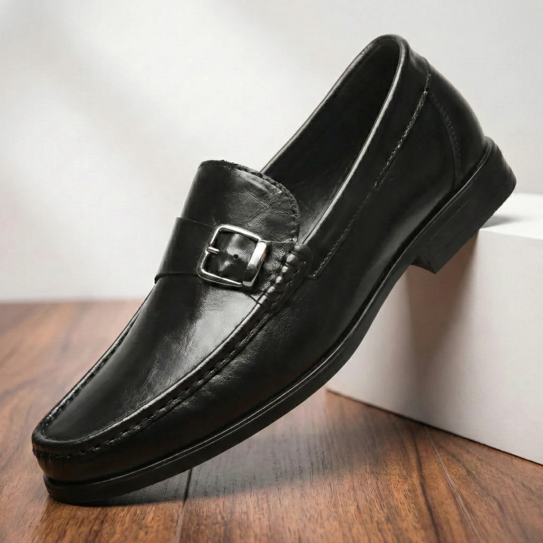 Mocassins de couro chiques