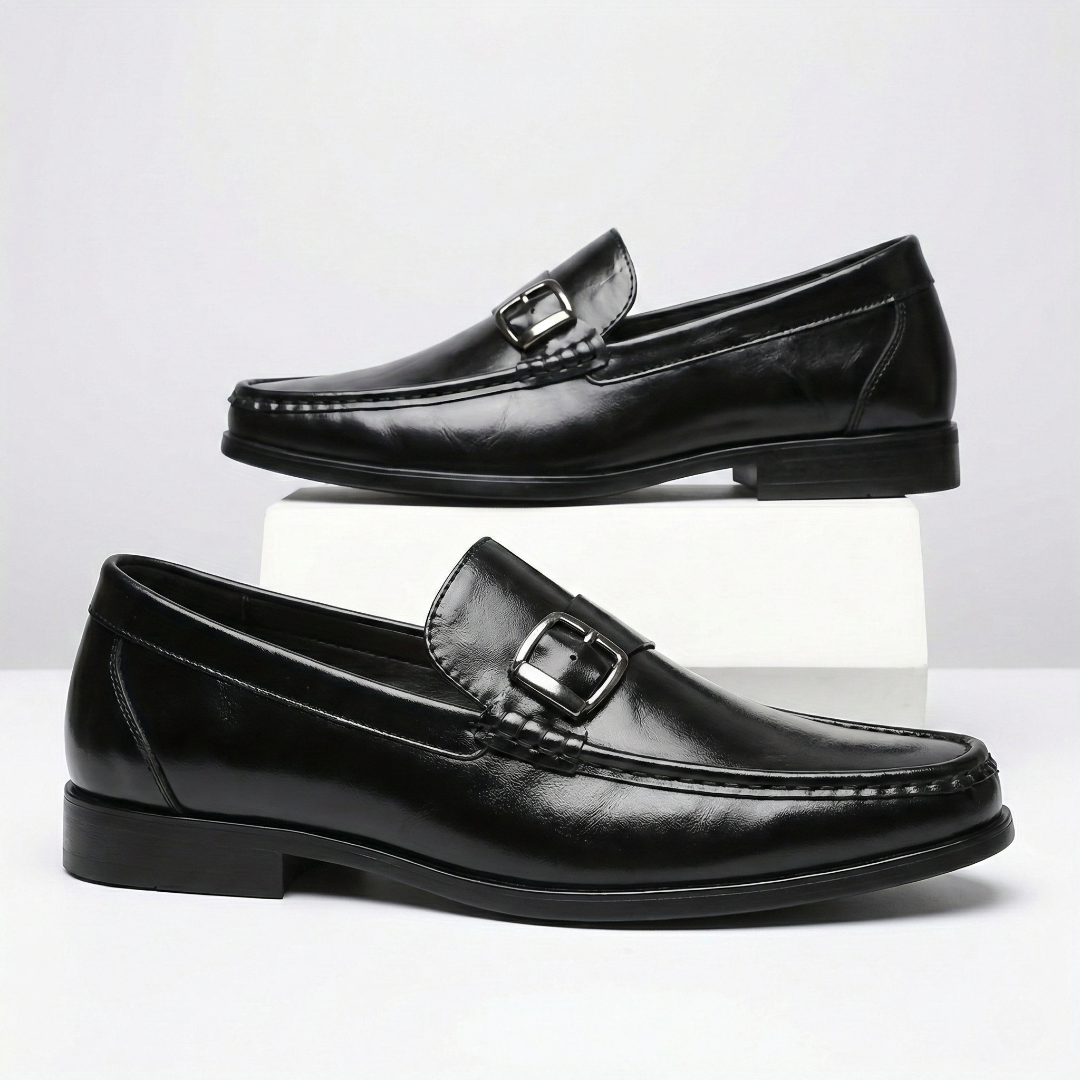 Mocassins de couro chiques