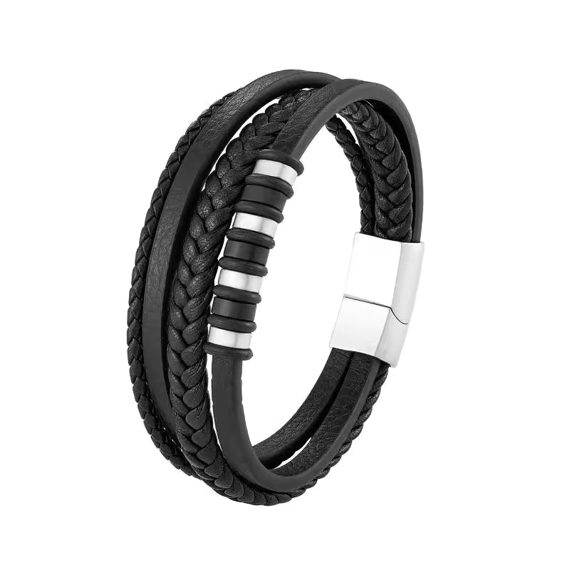 Classic Multilayer Leather Bracelet