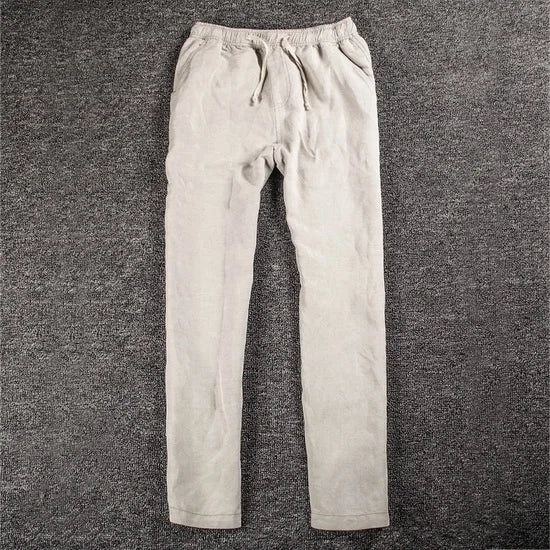 Elegant Cotton Linen Pants