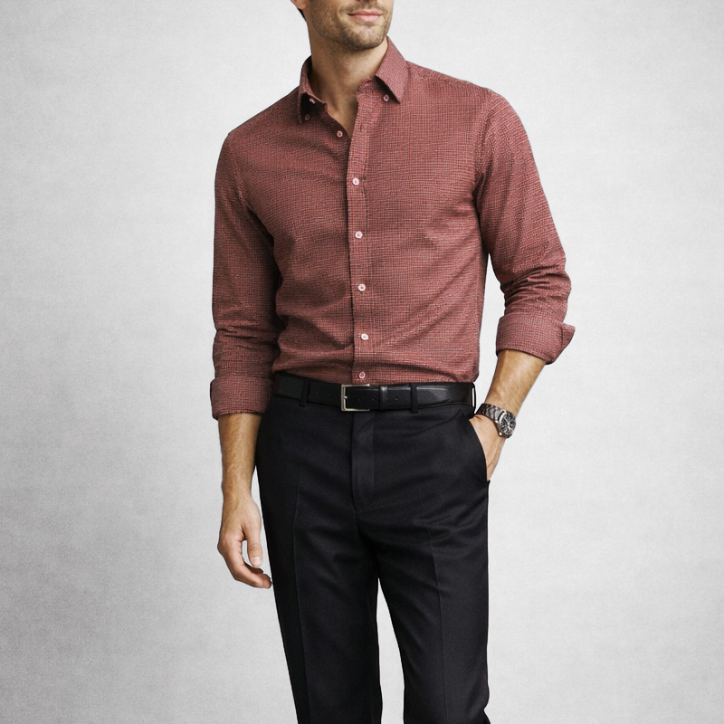 Chemise élégante en coton