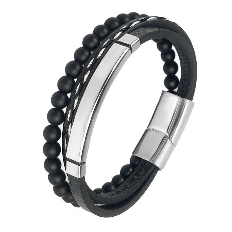 Luxury Steel Men's Bracelet