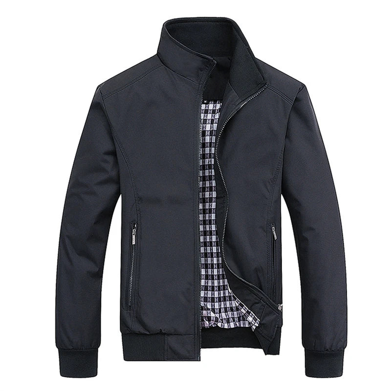 Elegante giacca bomber Harrington