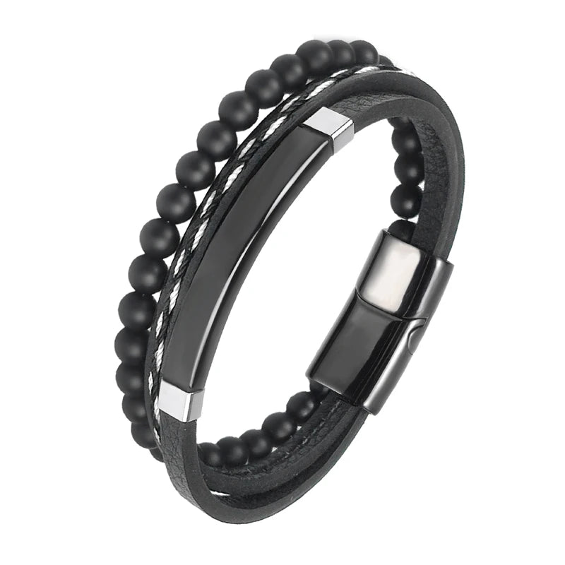 Luxury Steel Men's Bracelet