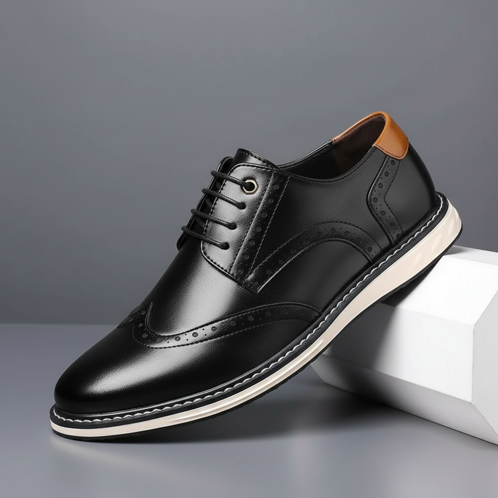 Elegant Leather Oxford