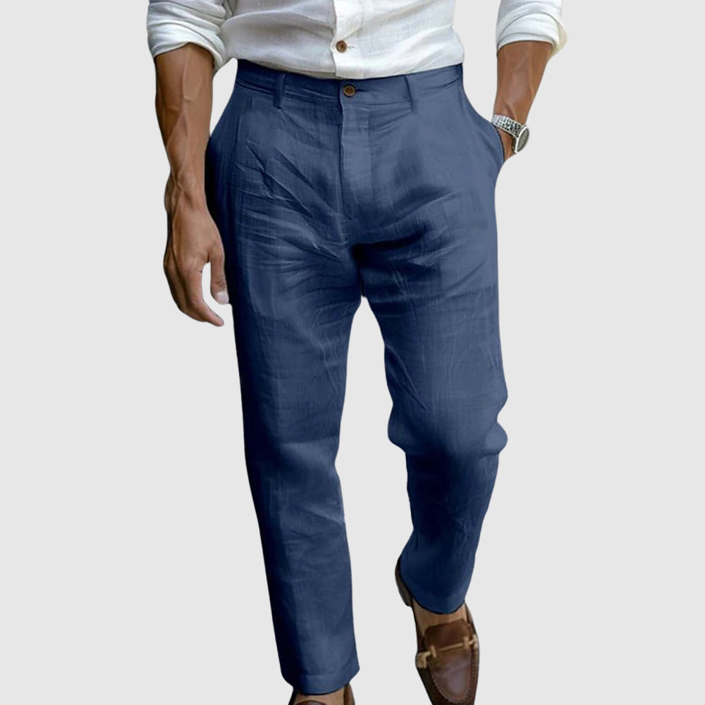 Saint - Tropez Chic Linen Pants