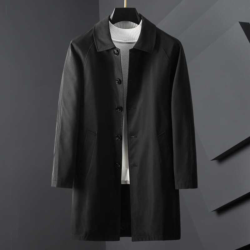Elegant Men's Trench Coat