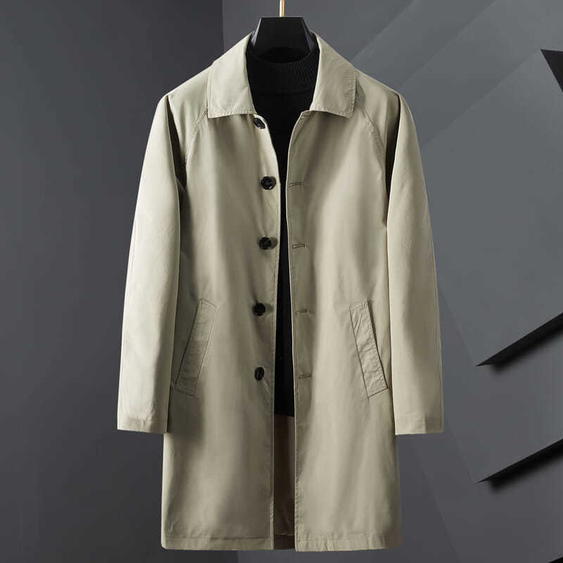 Elegant Men's Trench Coat