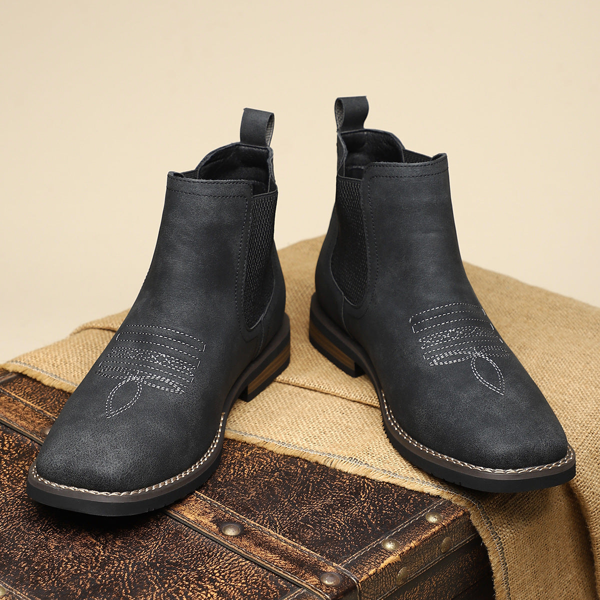 Elegant Leather Men's Boots