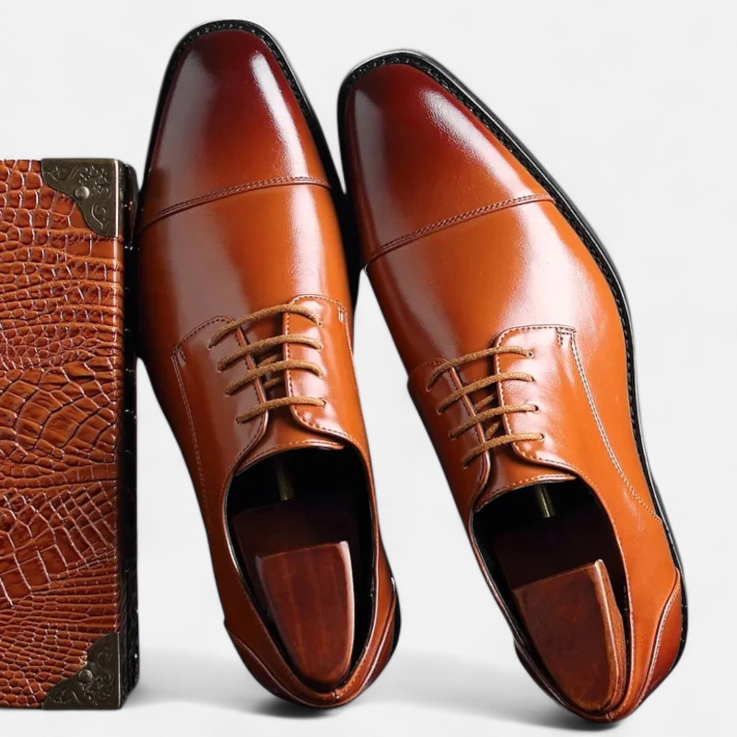 Chaussures habillées élégantes en cuir
