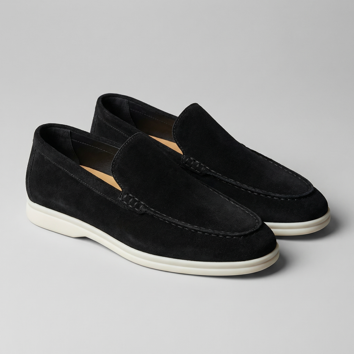 Mocassins élégants en daim pour homme