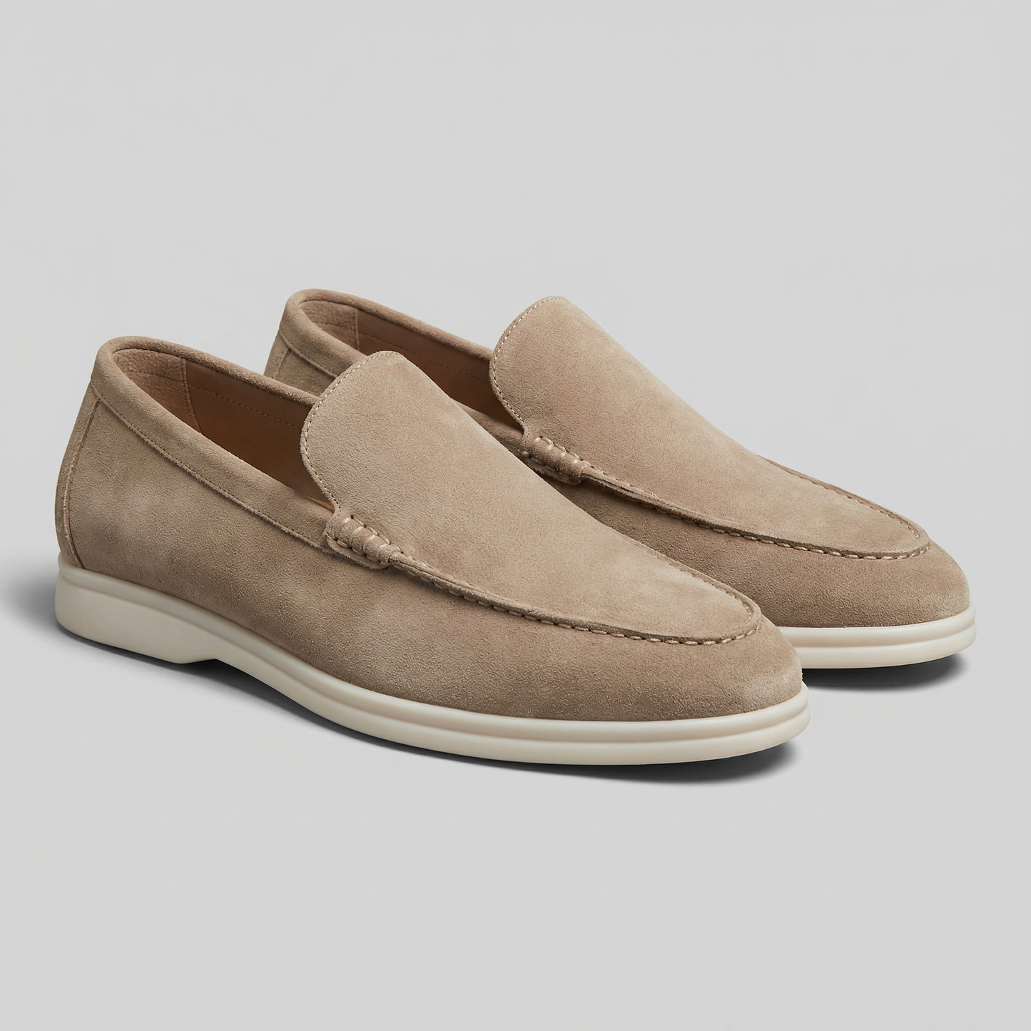 Mocassins élégants en daim pour homme