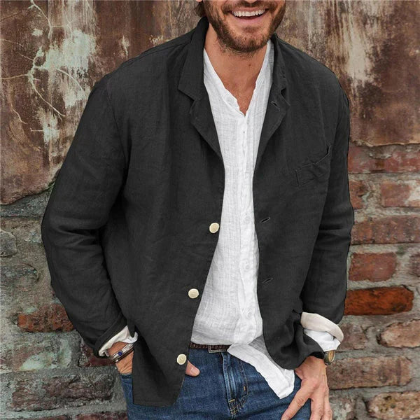 Blazer décontracté en coton