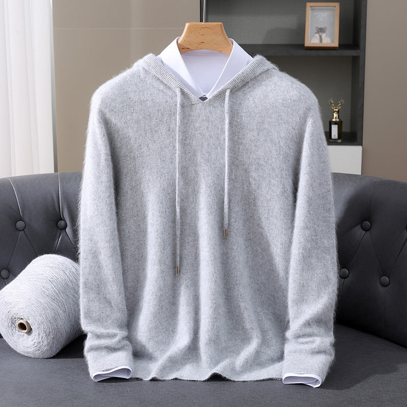 Elegant Cashmere Hoodie