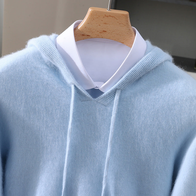 Elegant Cashmere Hoodie