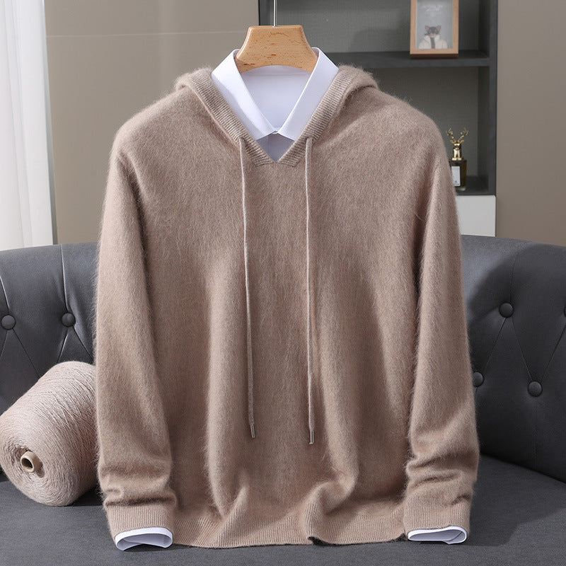 Elegant Cashmere Hoodie