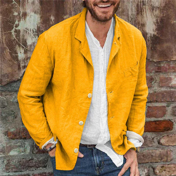 Blazer décontracté en coton