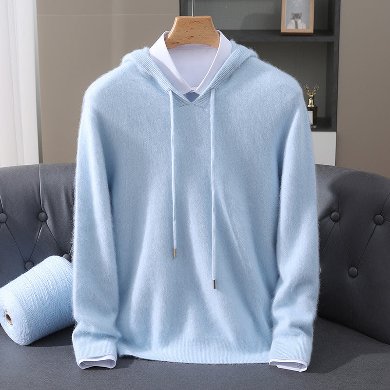 Elegant Cashmere Hoodie