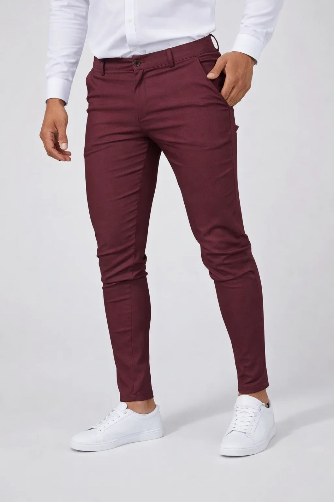 Elegant Men's Stretch Pants