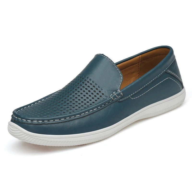 Elegant Leather Driving Loafers