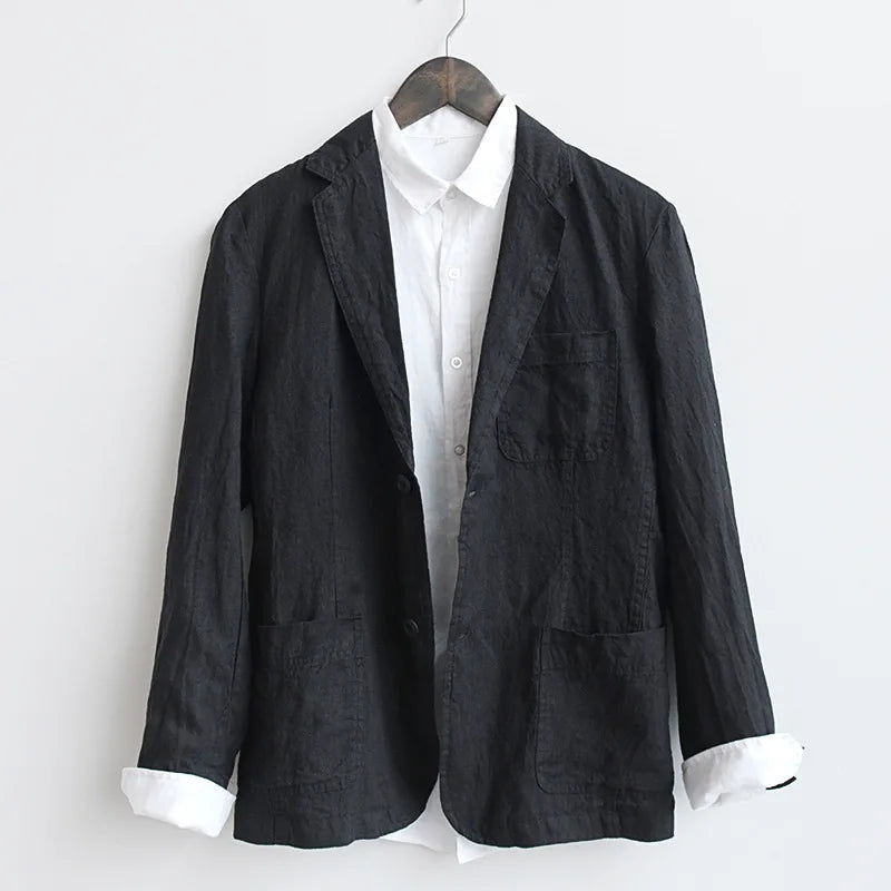 Elegant Linen Blazer