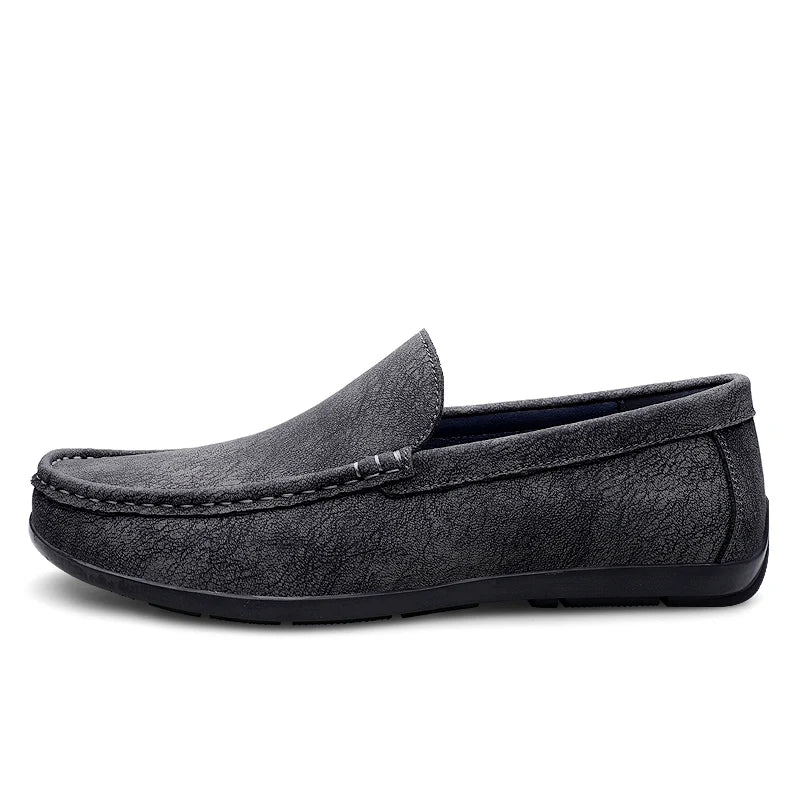 Elegant Leather Driving Loafers
