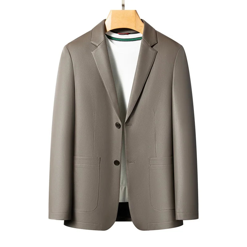 Veste en cuir chic