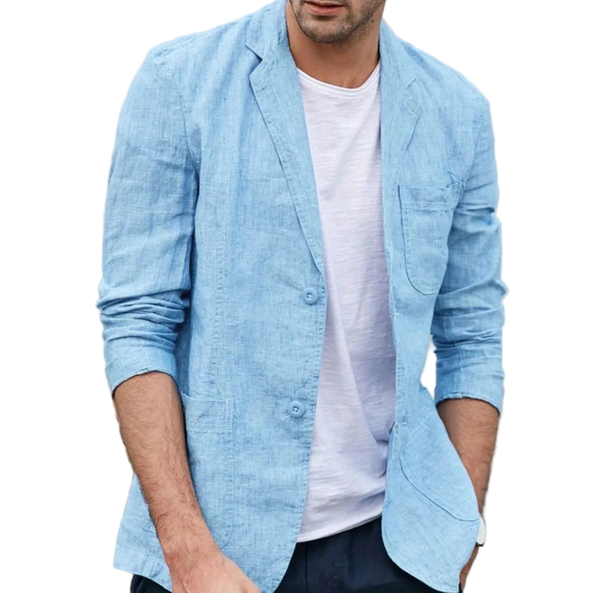 Elegant Linen Blazer