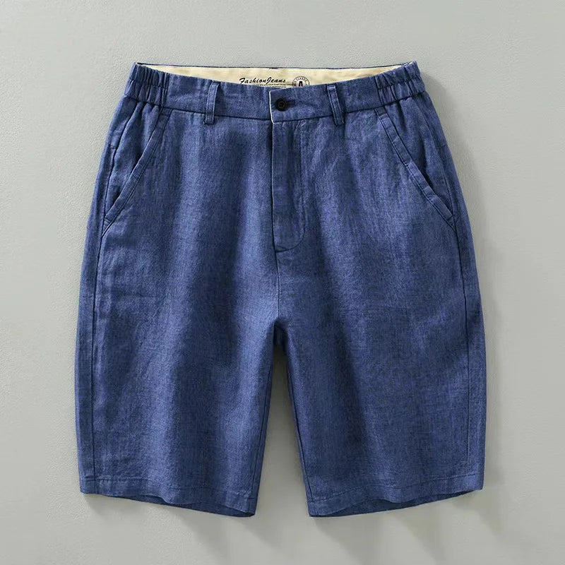 Short d'été élégant en lin