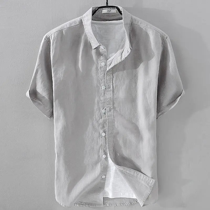 Camicia da uomo a maniche corte