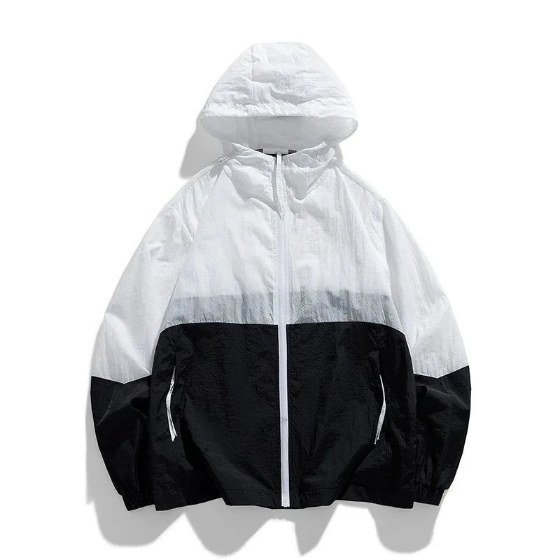 Hooded Windbreaker Jacket