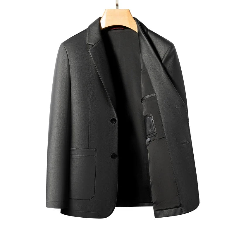 Veste en cuir chic