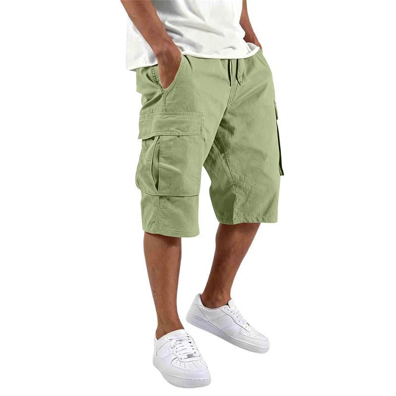 Short élégant à multiples poches