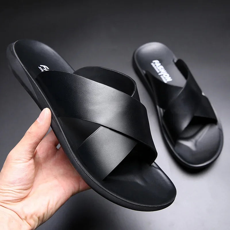 Sandali eleganti in pelle