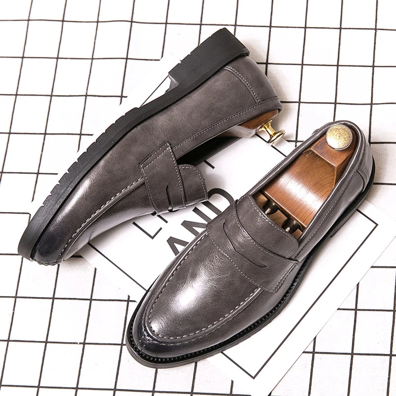 Casual Leather Loafers