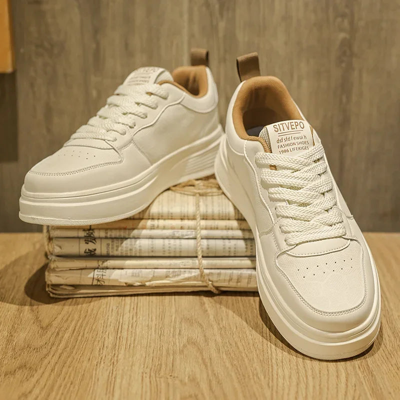 Elegant Leather Sneakers