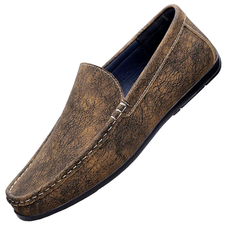 Elegant Leather Driving Loafers