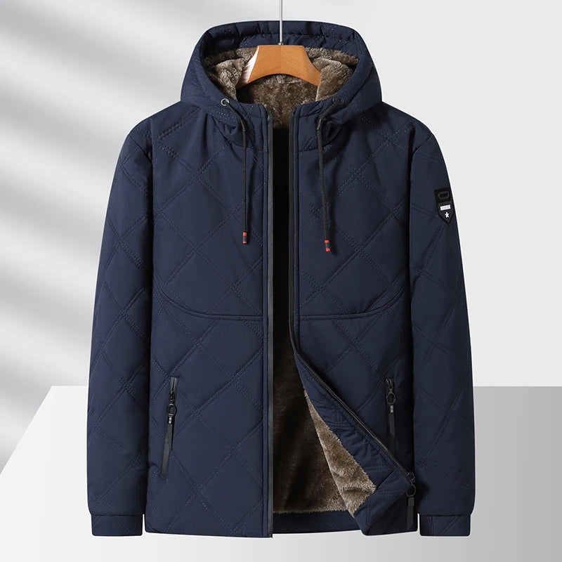 Elegant Fleece Lined Puffer Jacket