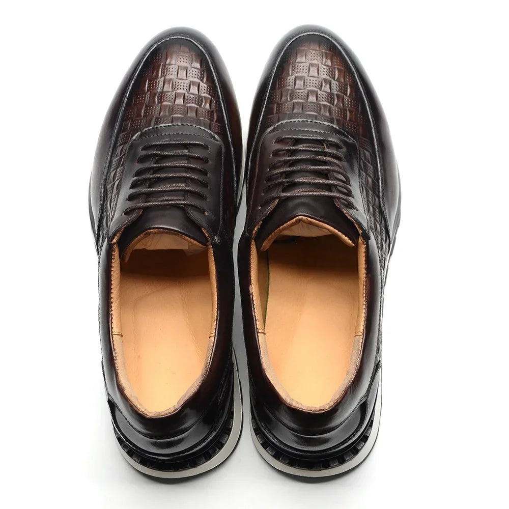Leather Oxford Shoes