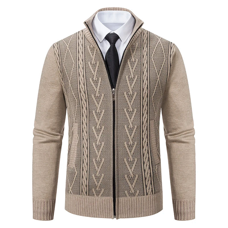 Elegante cardigan da uomo per il lavoro