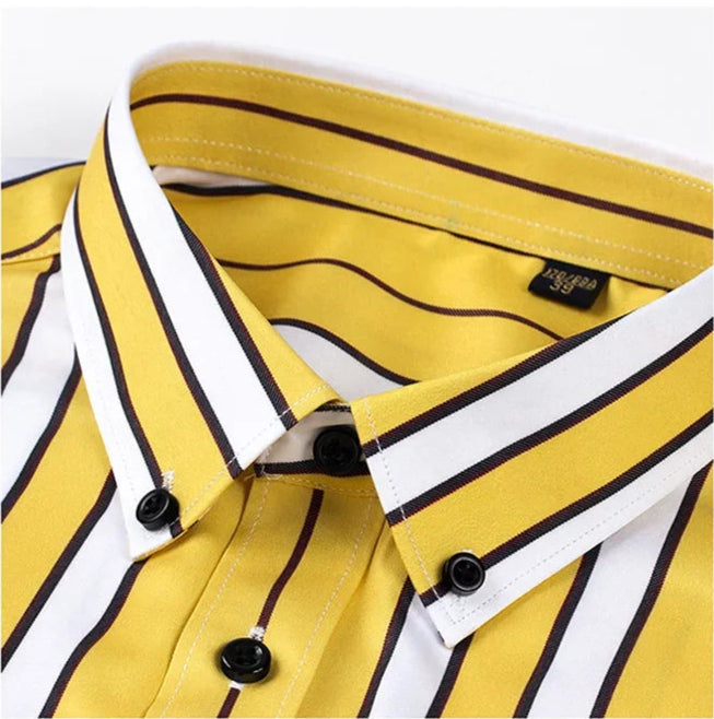 Givalli - Casual Striped Men's Shirt