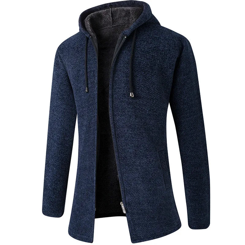 Veste chic à capuche pour homme
