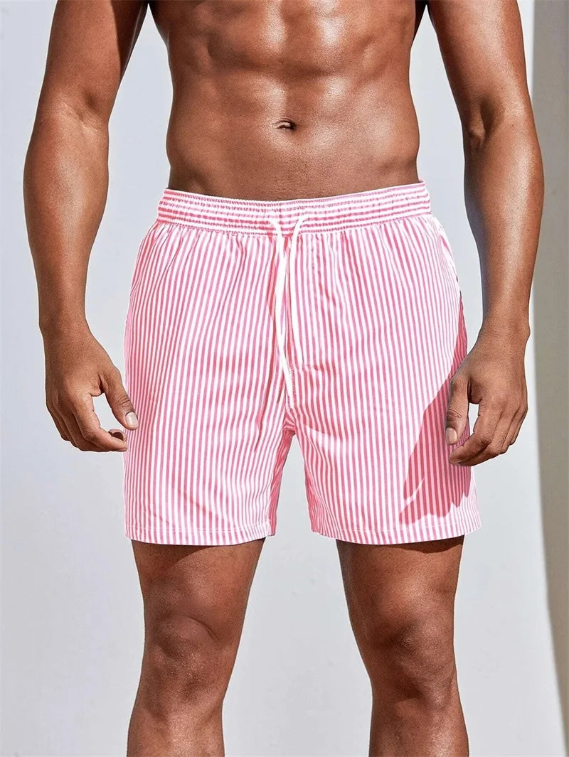 Striped Swim Shorts