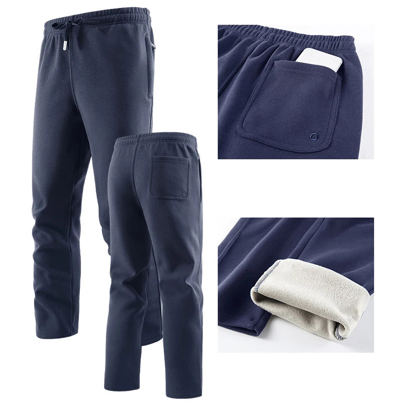 Elegant Men's Zip Sweater Set